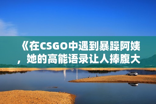 《在CSGO中遇到暴躁阿姨，她的高能语录让人捧腹大笑》