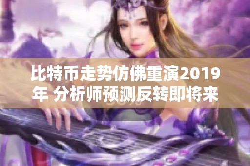 比特币走势仿佛重演2019年 分析师预测反转即将来临