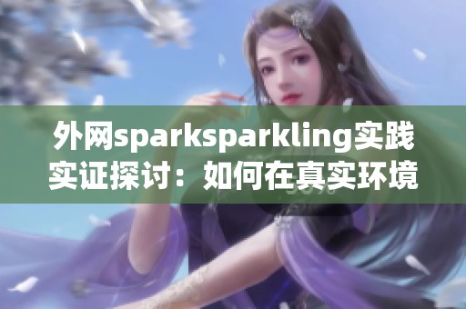 外网sparksparkling实践实证探讨：如何在真实环境中闪耀成果