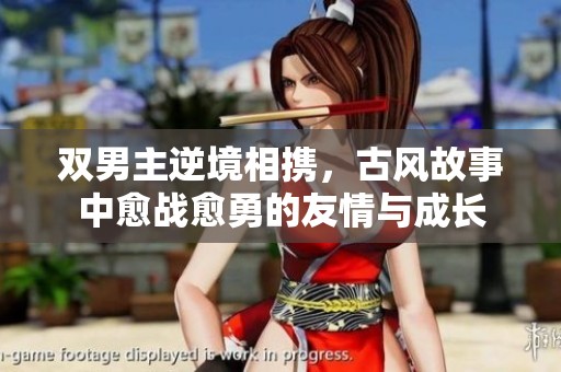 双男主逆境相携，古风故事中愈战愈勇的友情与成长