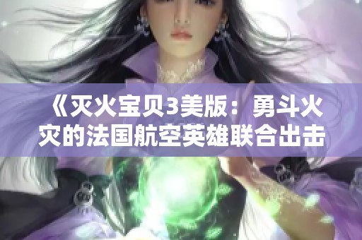 《灭火宝贝3美版：勇斗火灾的法国航空英雄联合出击》