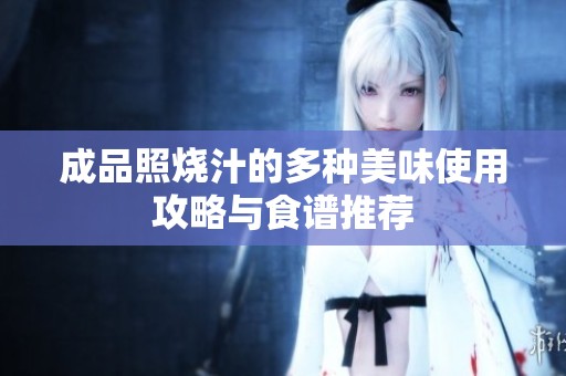 成品照烧汁的多种美味使用攻略与食谱推荐