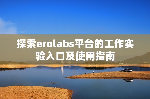 探索erolabs平台的工作实验入口及使用指南