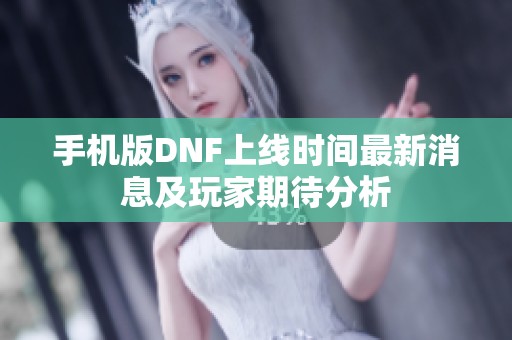 手机版DNF上线时间最新消息及玩家期待分析