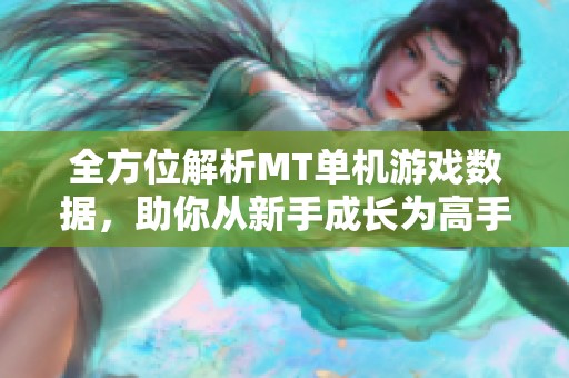 全方位解析MT单机游戏数据，助你从新手成长为高手