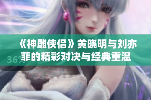 《神雕侠侣》黄晓明与刘亦菲的精彩对决与经典重温
