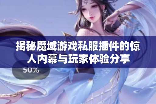 揭秘魔域游戏私服插件的惊人内幕与玩家体验分享