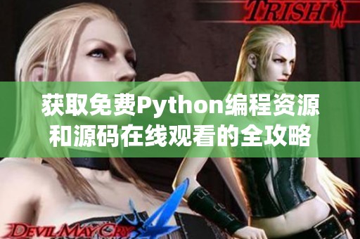 获取免费Python编程资源和源码在线观看的全攻略