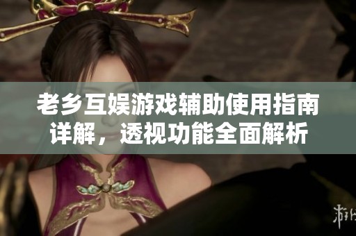 老乡互娱游戏辅助使用指南详解，透视功能全面解析