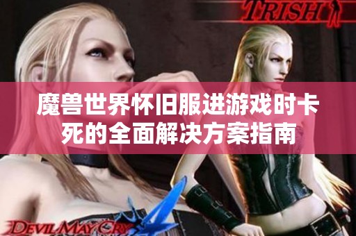 魔兽世界怀旧服进游戏时卡死的全面解决方案指南