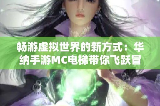 畅游虚拟世界的新方式：华纳手游MC电梯带你飞跃冒险之旅