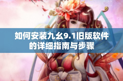 如何安装九幺9.1旧版软件的详细指南与步骤