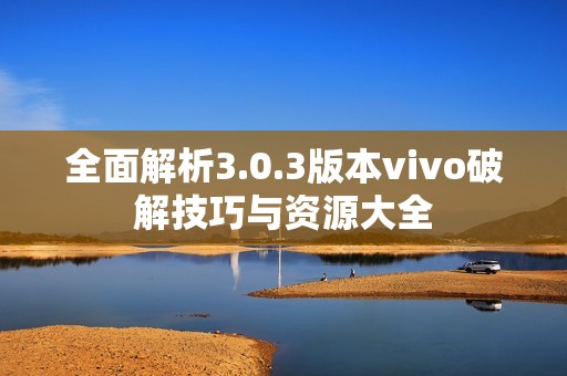 全面解析3.0.3版本vivo破解技巧与资源大全