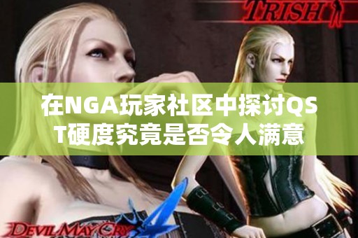 在NGA玩家社区中探讨QST硬度究竟是否令人满意