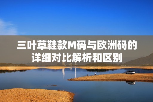 三叶草鞋款M码与欧洲码的详细对比解析和区别